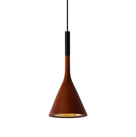 Pendant design lamp  Aplomb by Foscarini (Brown)
