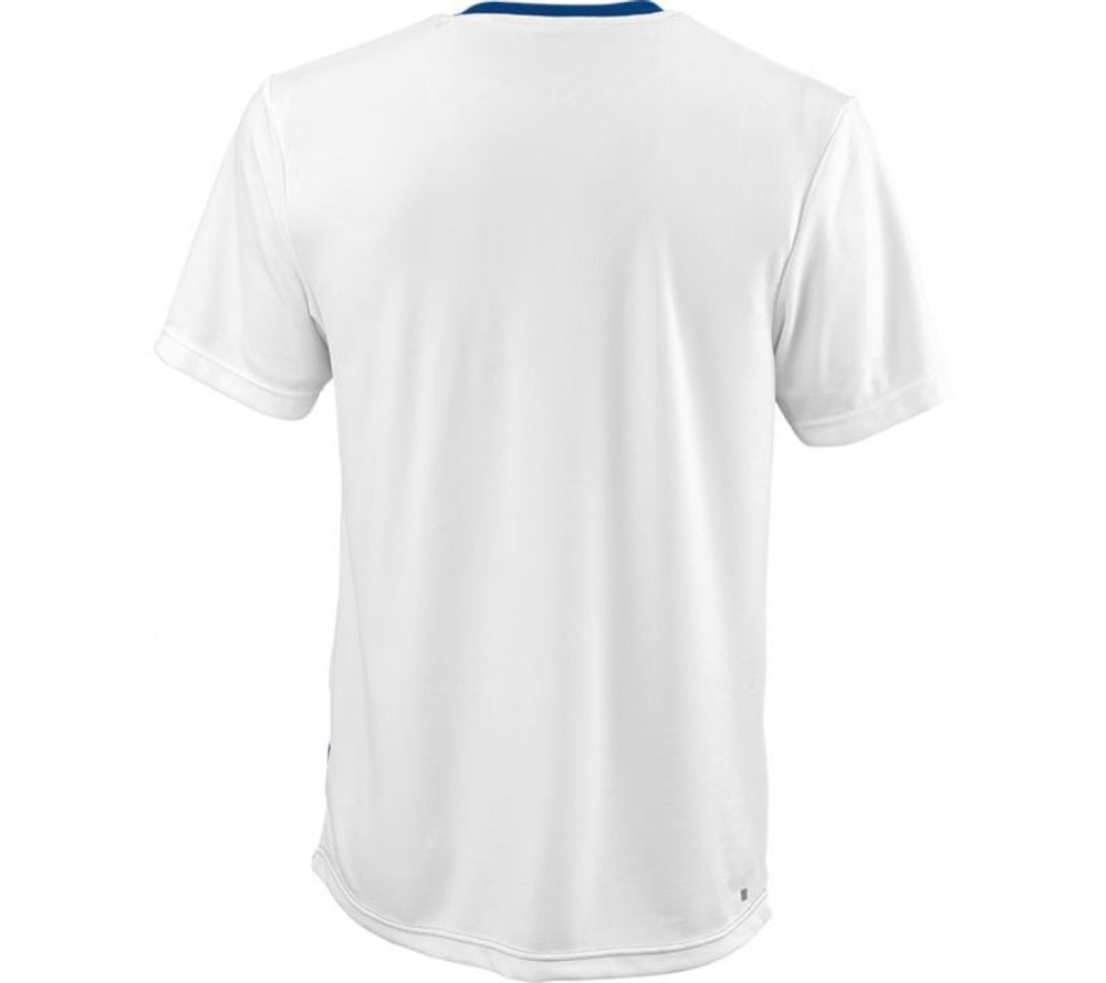 Мужская теннисная футболка Wilson Team II Crew M - team royal