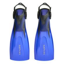 Ласты для плавания SALVAS Hazard Plus Fin BA160SMBBSTS, размер S/M, синие
