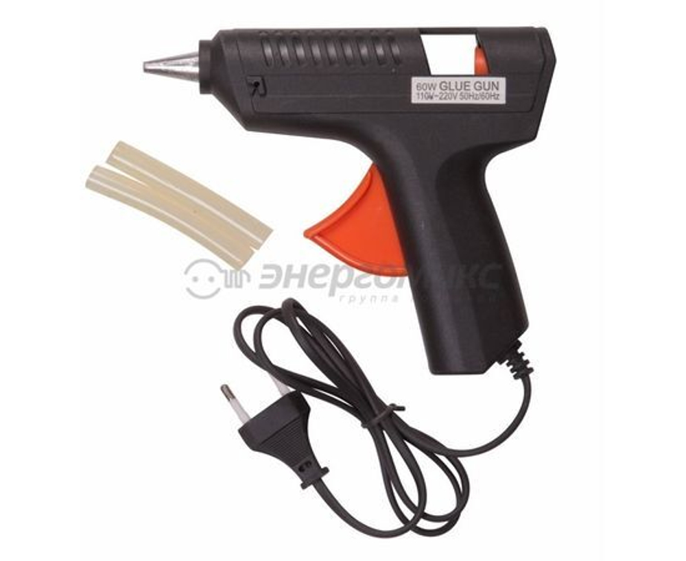 Пистолет клеевой большой 60Вт (стержни длиной 11мм) Proconnect 12-0104