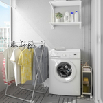 Сушилка для белья IKEA SLIBB (СЛИББ), Серый, 68x45x105 см