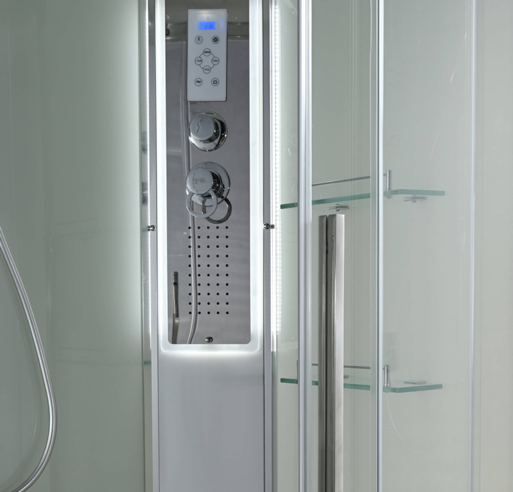 Душевая кабина AvaCan (АваКан) EM2812RLEDT прозрачная