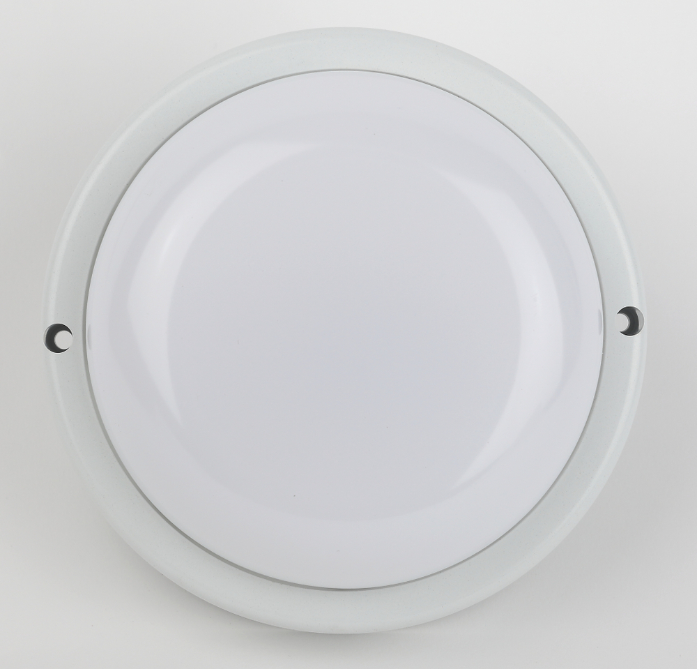 Светильник LED ДБП 12Вт 6500К 1140Лм IP65 круг с микроволн. датчиком движения SPB-201 ЭРА Б0047631