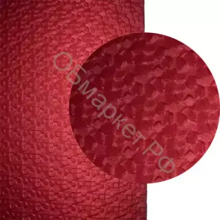 Микропора Искож 7,5мм 120х77см ВШ (калейдоскоп), красный