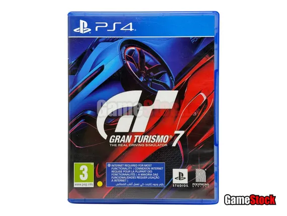 PS4 Gran Turismo 7 (Б/У, Русские субтитры, CUSA-24767)