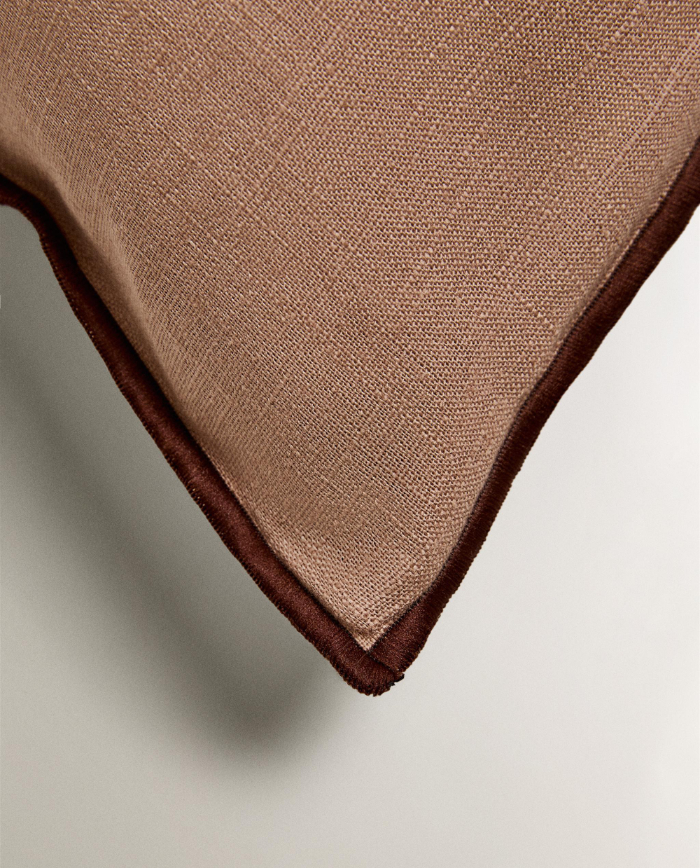 Zara Home наволочка декоративная из льна, розовый, 40x60 см · 5359/008