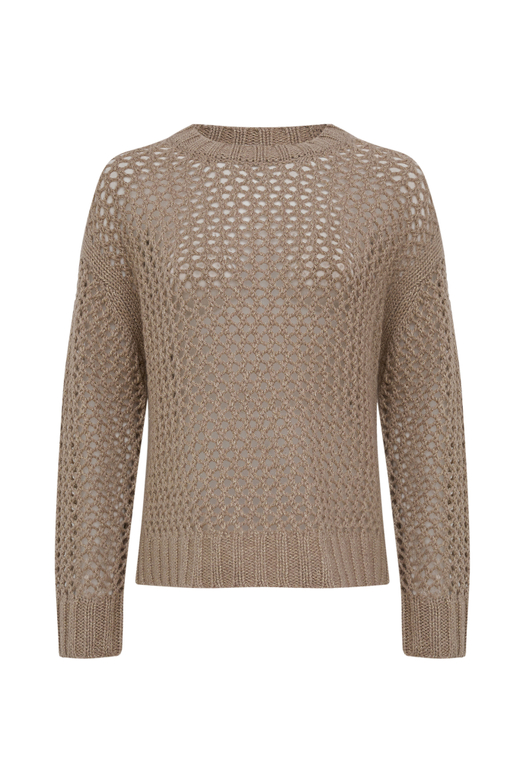 Кашемировый свитер с люрексом