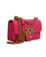 Кожаная сумка через плечо LOVE ONE MINI Pinko - розовый(100074 A0F1)