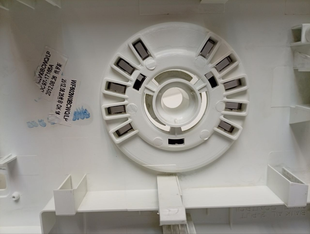 WF602W0BCWQ/LP кт23 Панель лицевая для стиральной машины Samsung DC97-17165A б/у