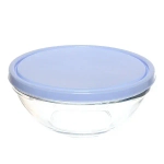 Салатник 23см 1600мл «Шеф С» с голубой крышкой 53583BD3