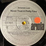 Amanda Lear - Never Trust A Pretty Face (Германия 1979г.)