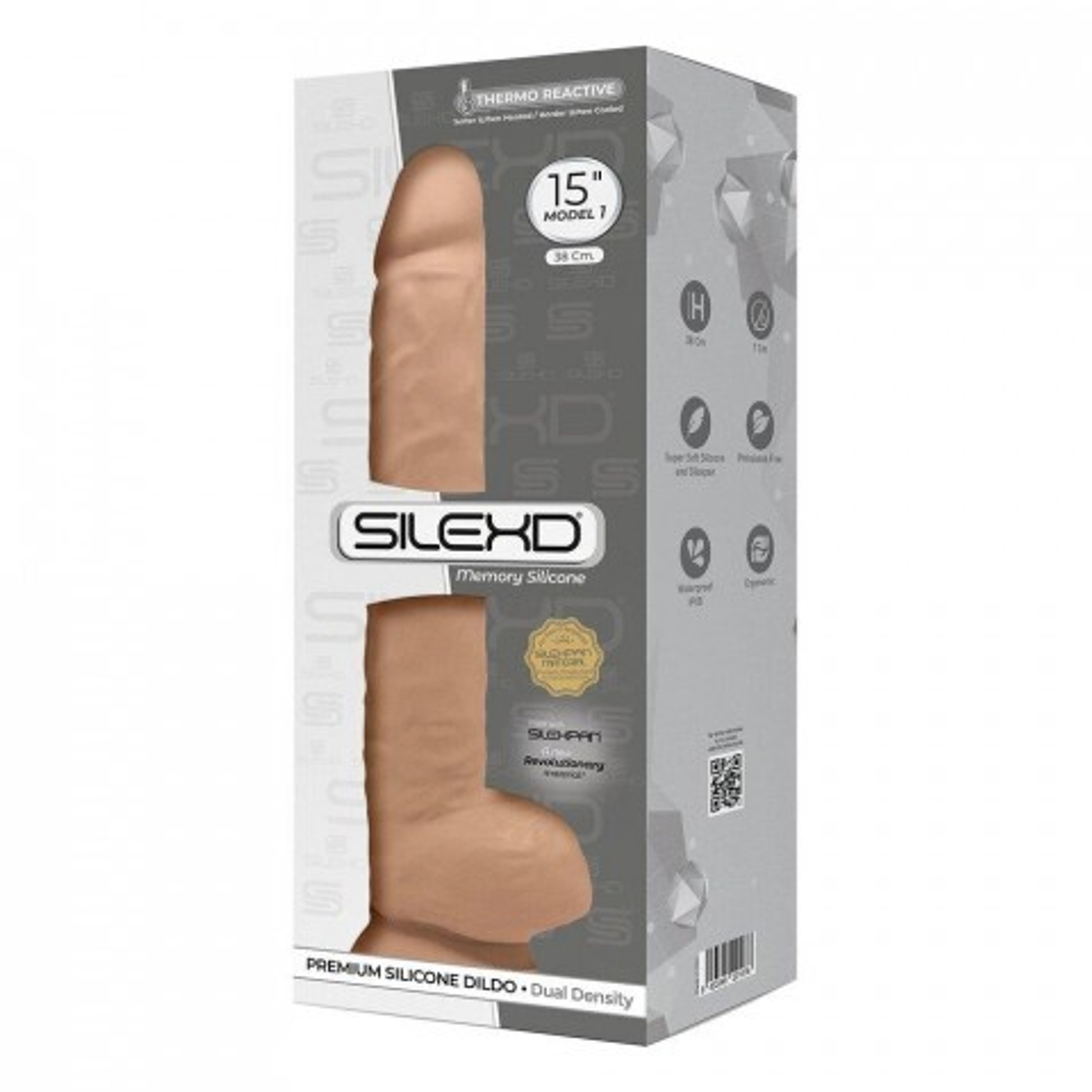 Фаллоимитатор SilexD (38×7 см) с двойным покрытием