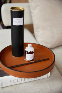 Поднос с логотипом DZADZA Коричневый