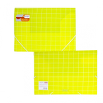 Папка на резинке Alingar, A4, 250х320 мм, 400 мкм, ассорти, матовая, "Square"