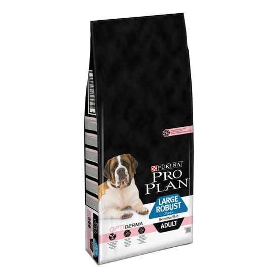 Purina Pro Plan Large Adult Robust Sensitive Skin для взрослых собак крупных пород с мощным телосложением с чувствительной кожей c Лососем