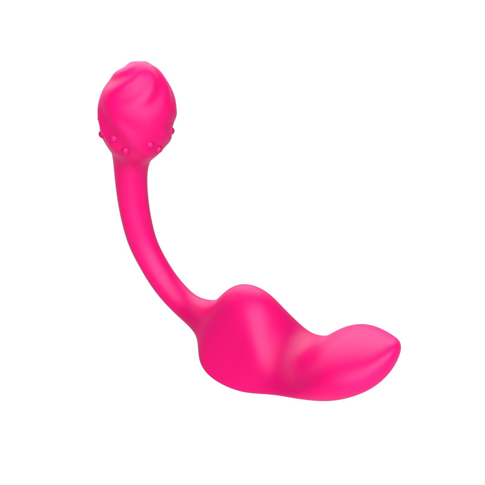 Розовый многофункциональный стимулятор для женщин (Цвет: розовый)