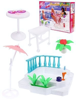 Мебель для кукол "Бассейн" 48885