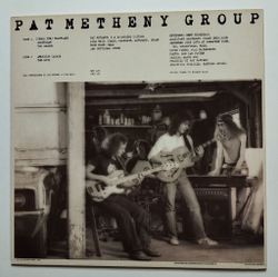 Винтажная виниловая пластинка LP Pat Metheny Group American Garage (Germany 1979)
