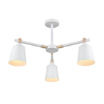 8097/3C MODERNI LN26 342 белый/белый металл, дерево/металл Люстра потолочная Е27 3*60W 220V ROSALINA