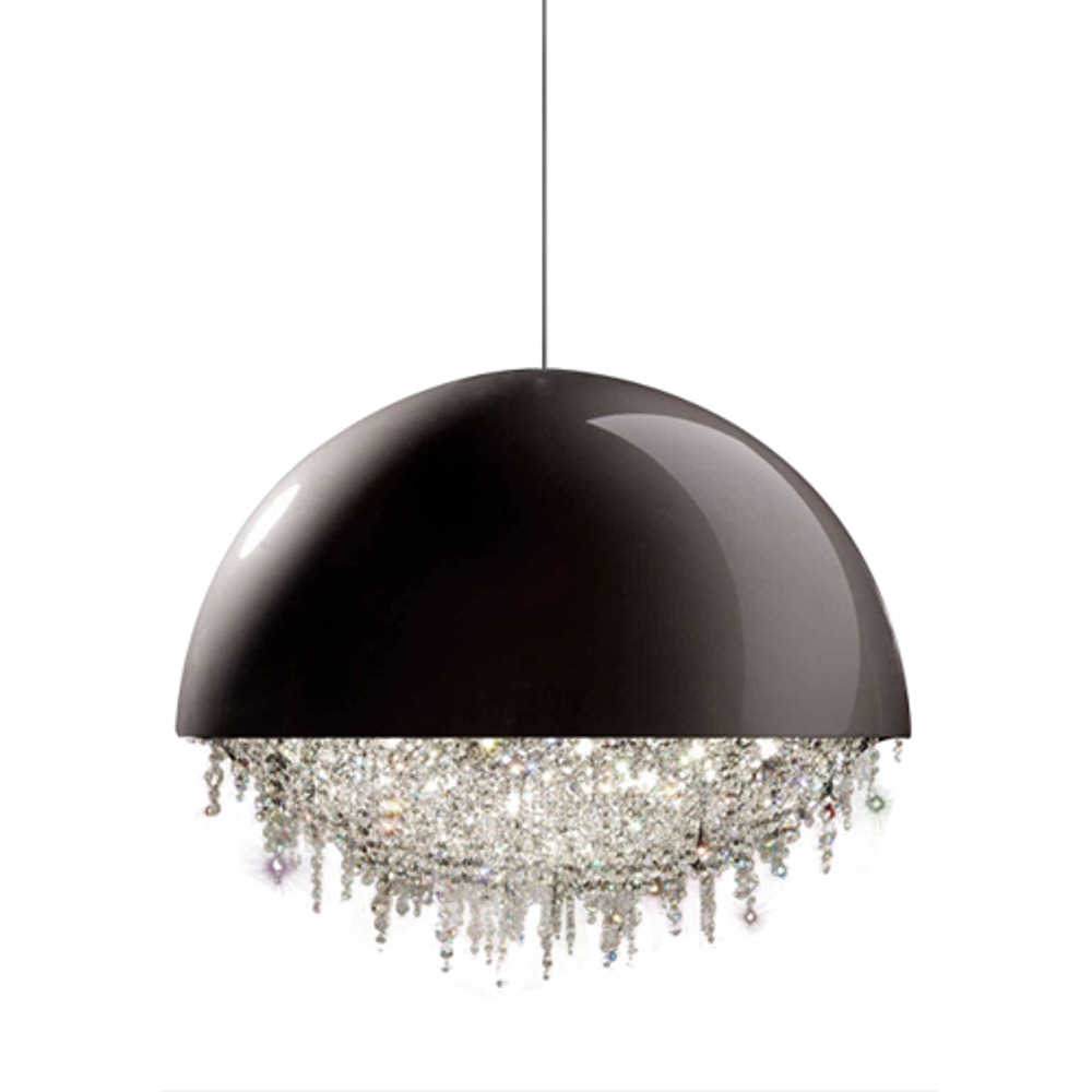 Pendant design lamp Ozero by Manooi D60 (Black)