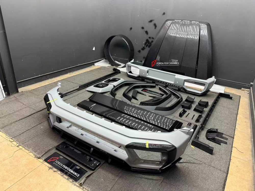 Карбоновый обвес для Mercedes-Benz W464 G63 / G500 / G550 2018-2022 Мерседес Гелик гелентваген
