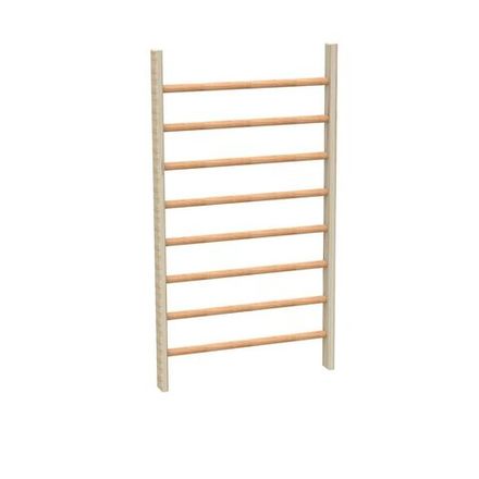 Стенка шведская, гимнастическая массив 150 мм, 3,2х1 м ZAVODSPORTA