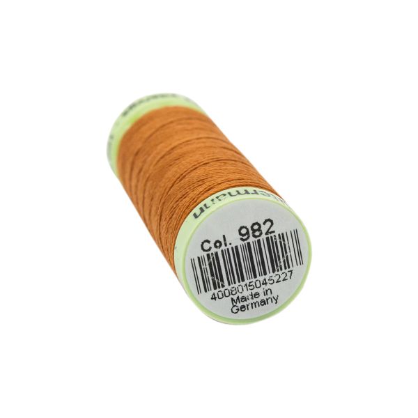 Нитки отделочные Gutermann Top Stitch 30 (30 метров), 5 кат. | 982 св.рыжий