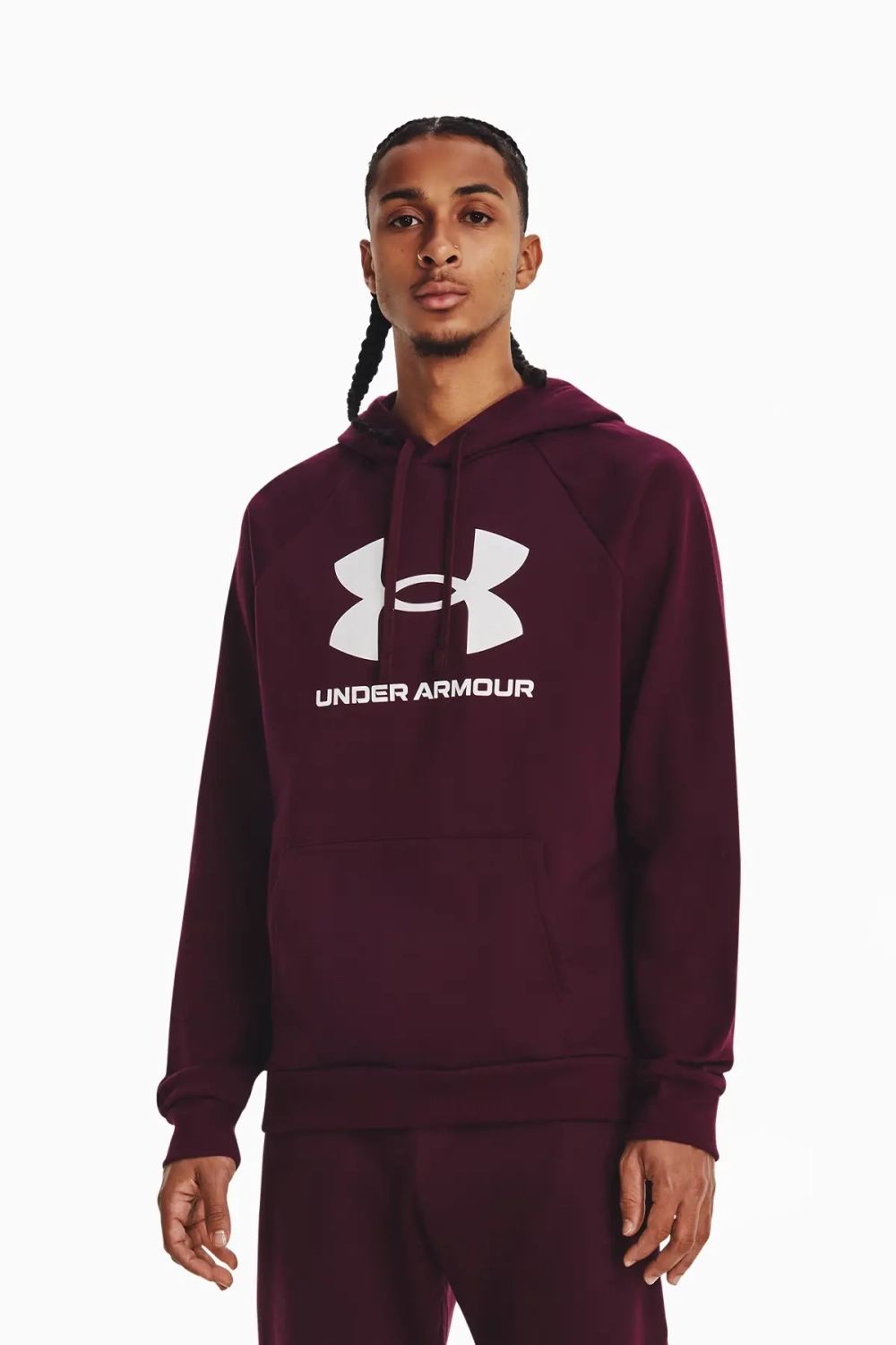 Кофта Under Armour Rival Fleece Logo - бордовый