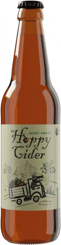 Сидр Волковская пивоварня Хоппи Сидр / Volkovskaya Pivovarnya Hoppy Cider 0.45 - стекло