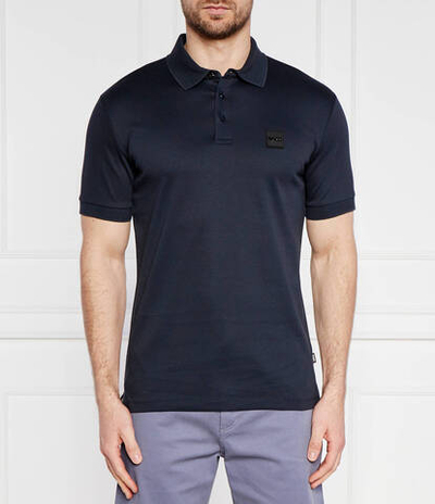 Поло Parlay BOSS BLACK - темно-синий(50515596)