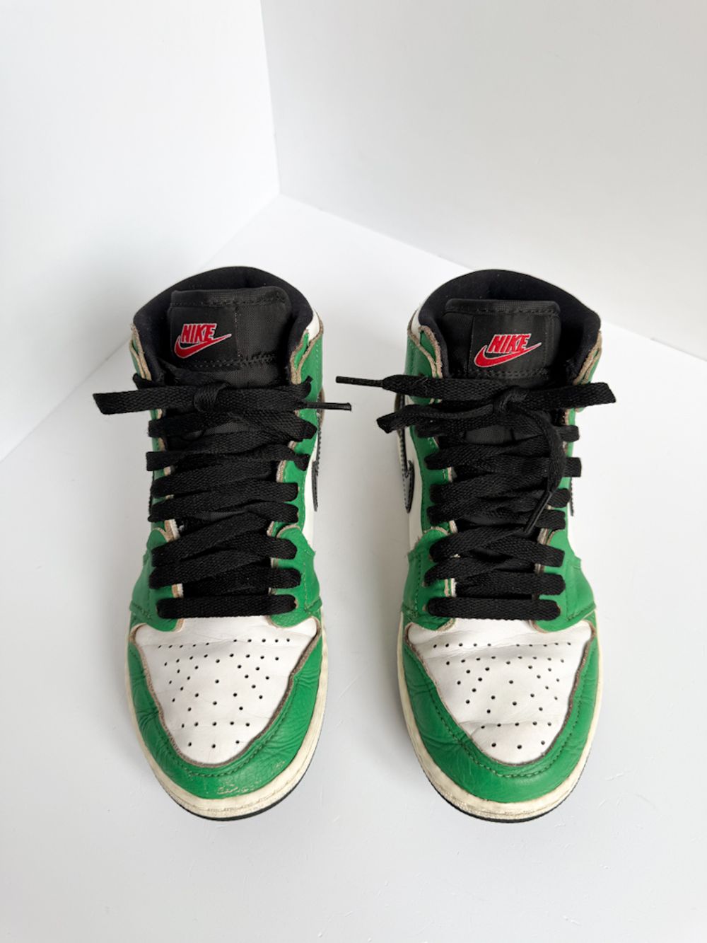 Кожаные кеды Nike Air Jordan, 35