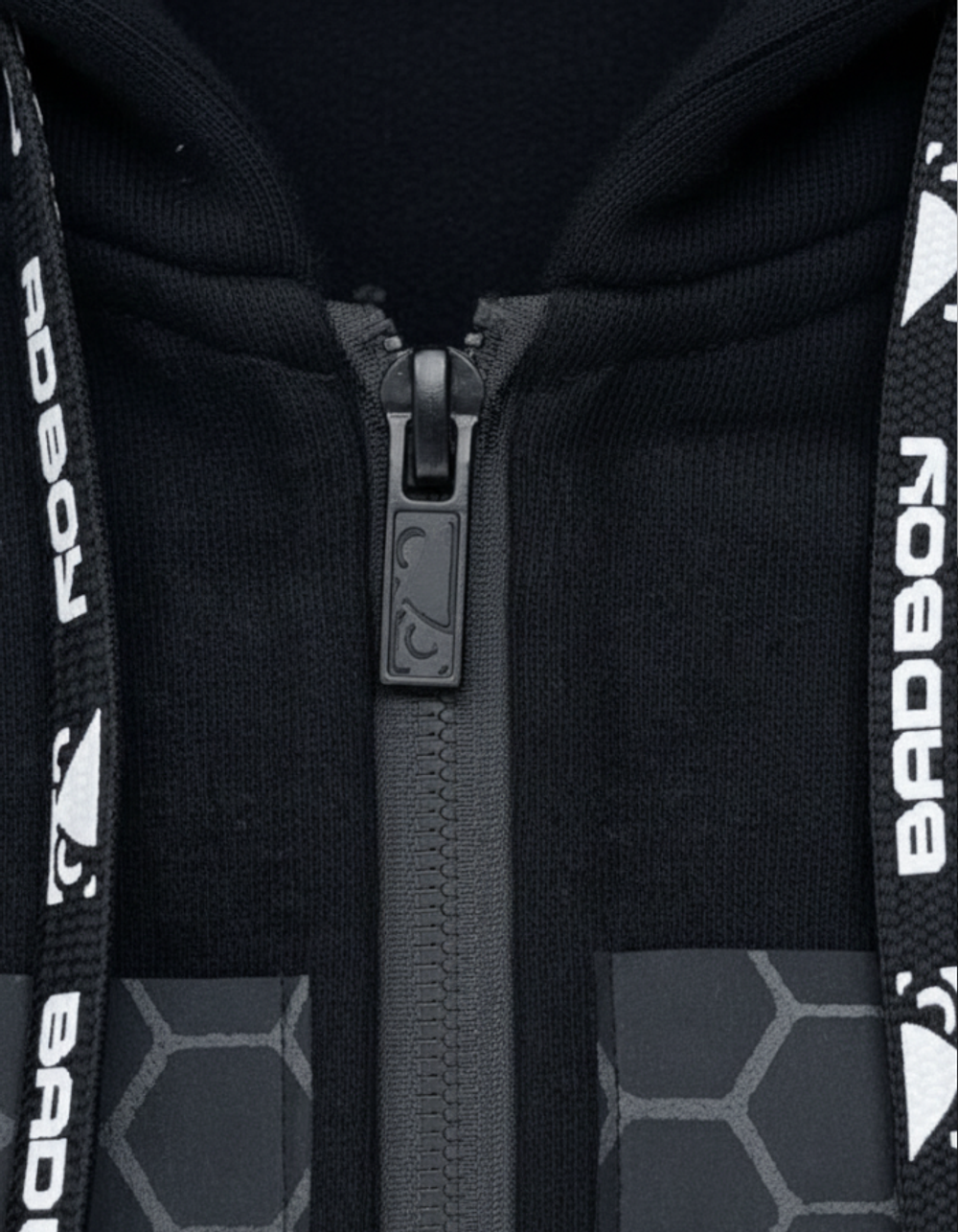 Толстовка Bad Boy G.P.D Hoodie черная с начесом