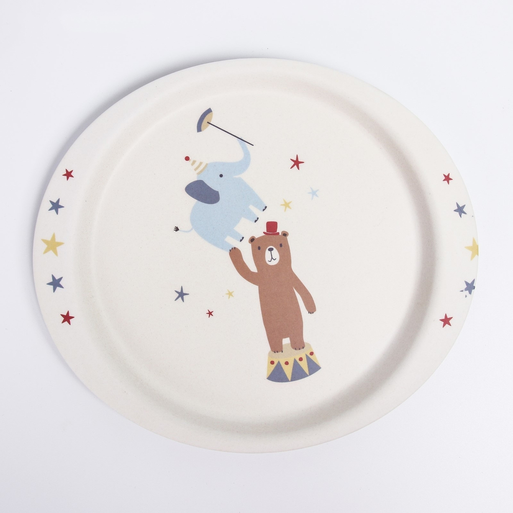 4645244 Тарелка «Пони» из бамбука