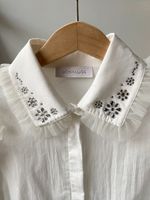 Хлопковая блузка Monnalisa, 128