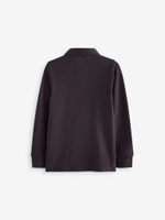 Поло с длинным рукавом для мальчика Next B95-818, Темно-серый