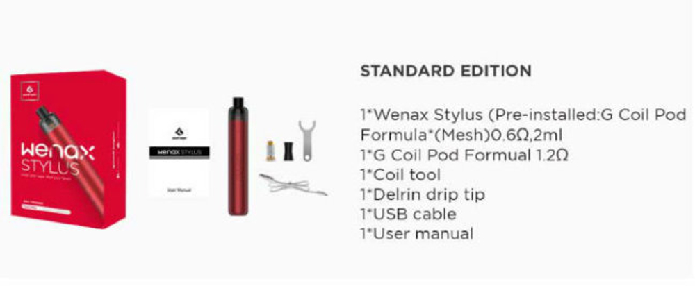 Набор Wenax Stylus Pod Kit by Geekvape 1100mAh 2мл
