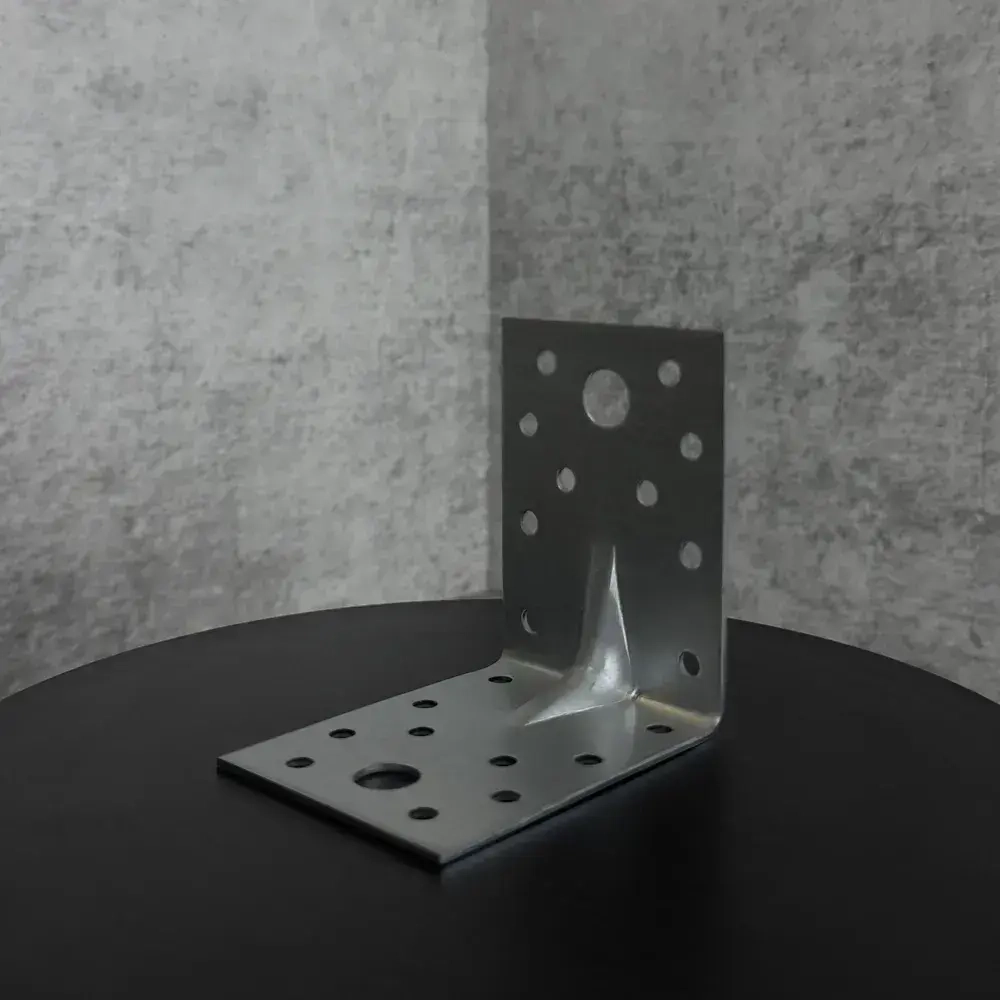 ПЗМ Уголок перфорированный крепежный Усиленный 70 мм x 55 мм 50 шт.