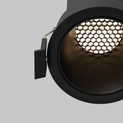 Светильник встраиваемый светодиодный Maytoni Dip DL116-10W-4K-B