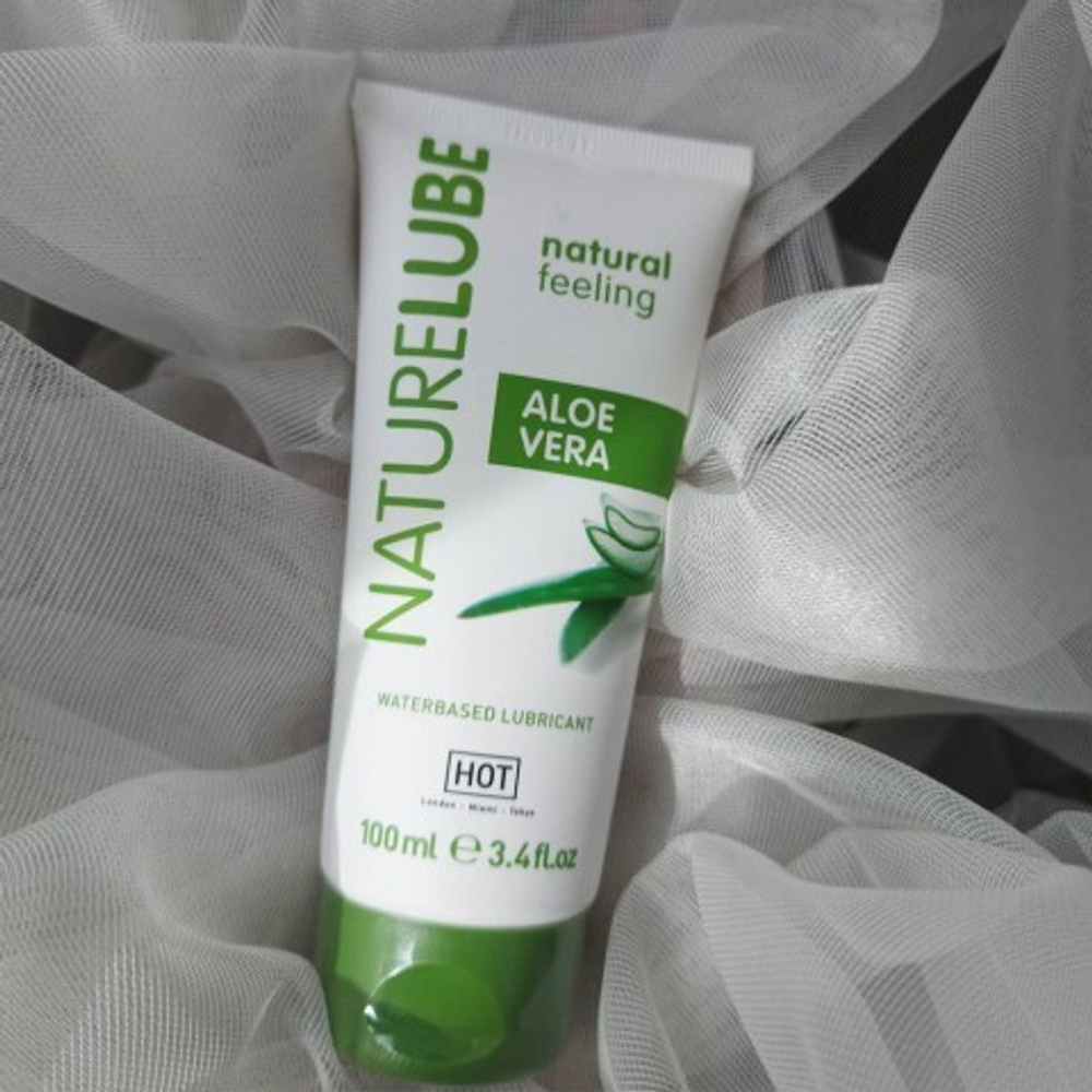 Лубрикант на водной основе с Алое Вера NATURELUBE WATERBASED LUBRICANT 100 мл.