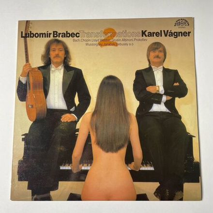 Винтажная виниловая пластинка LP Lubomir Brabec, Karel Vagner Transformations II (Чехословакия 1990)