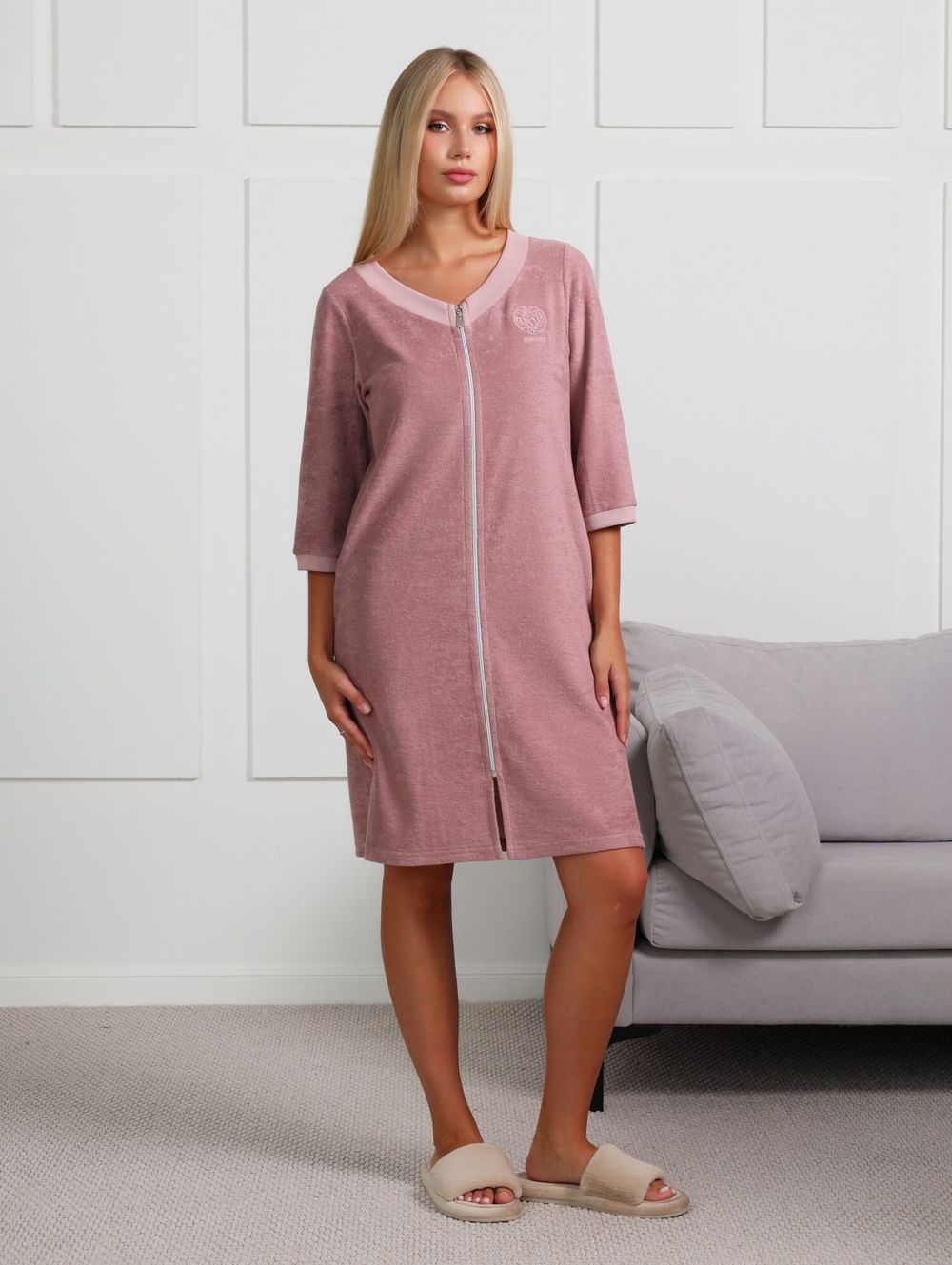 Халат Дейли Виотекс ЛИЛОВЫЙ