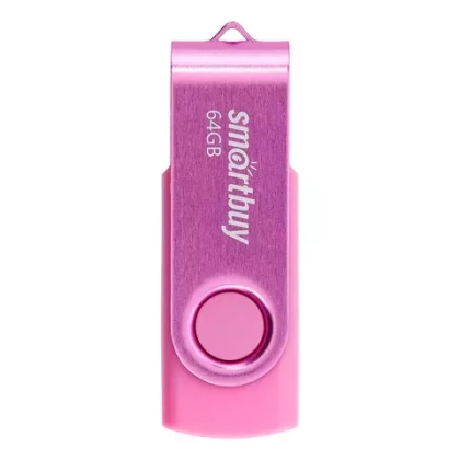 64GB USB Smartbuy Twist Pink