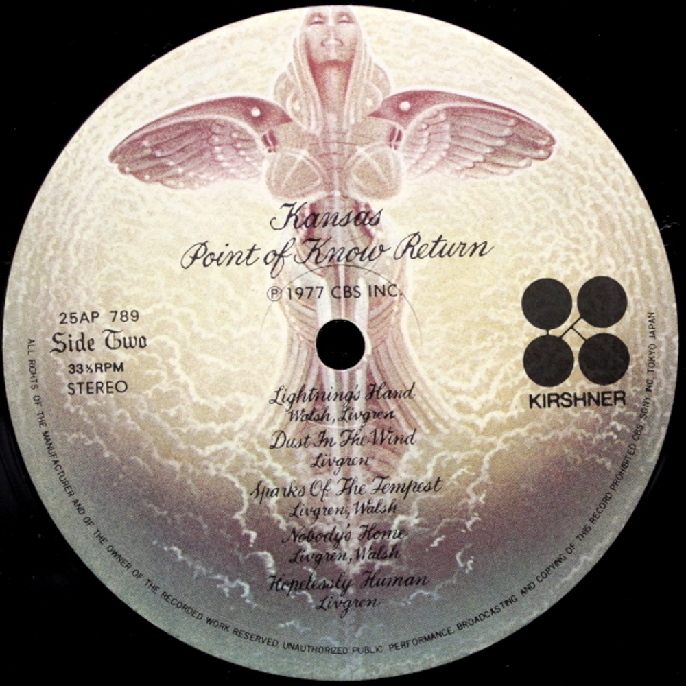 Kansas / Point Of Know Return (LP)