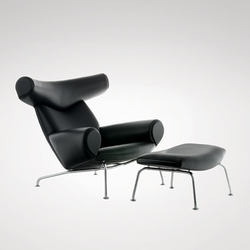 Кресло Ox с оттоманкой