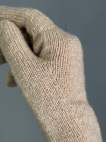 Совместное вязание ПЕРЧАТКИ С ЛЮРЕКСОМ