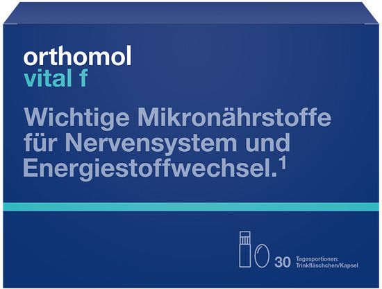 ORTHOMOL Vital F Питьевые бутылочки + капсулы