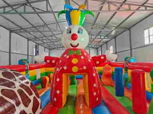 Коммерческий надувной батут «Веселый клоун», 9*6*4,5 м