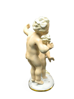 Фарфоровая статуэтка "Путти и птенцы" Grafenthal