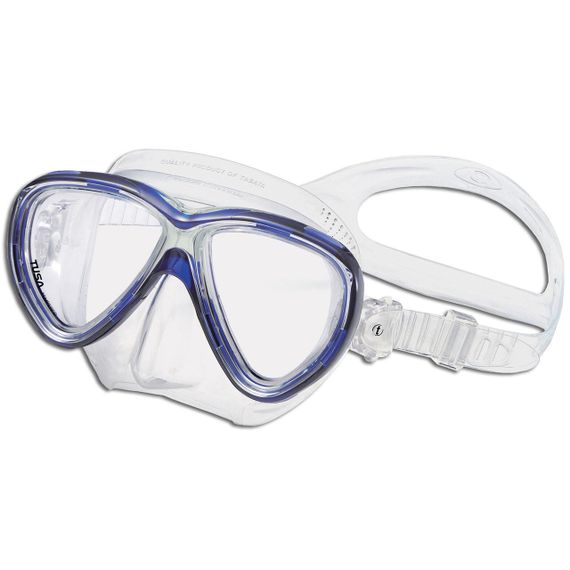 Маска TUSA M-211 Freedome One прозрачный/синий