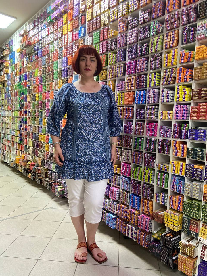 Платье-туника, Хлопок 44-46 212470